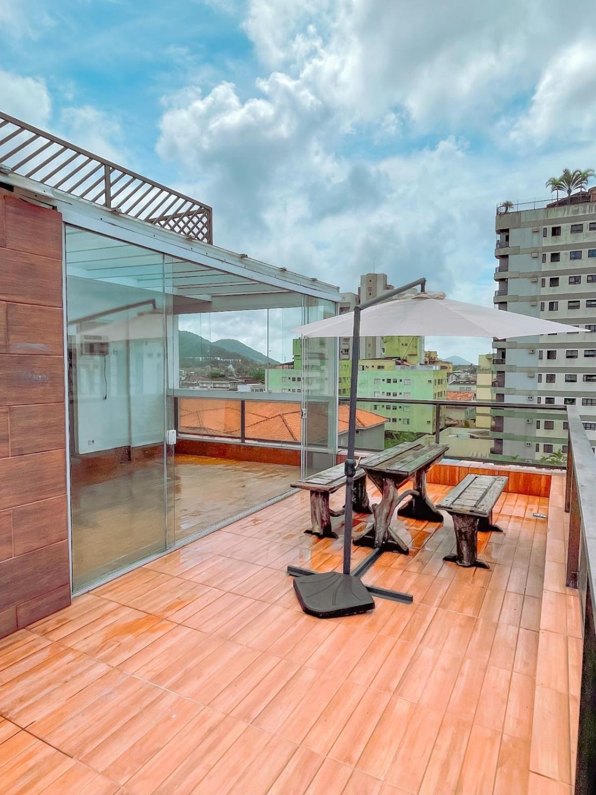 Cobertura Na Praia Da Enseada-Guaruja 180M2 10 Hospedes Extérieur photo